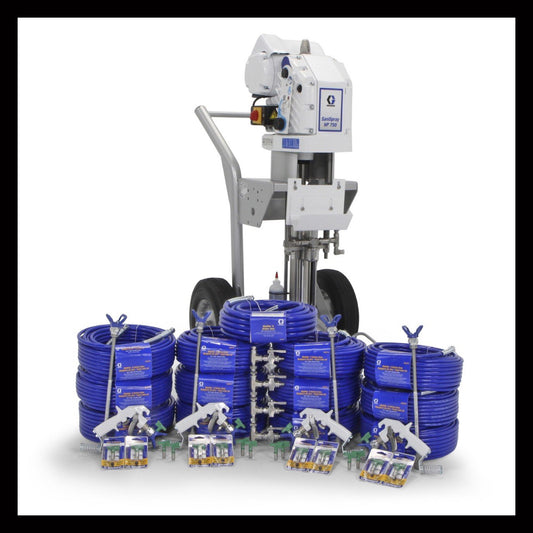 SaniSpray HP 750 Electric Airless Disinfectant Sprayer, 240V, 8 Guns