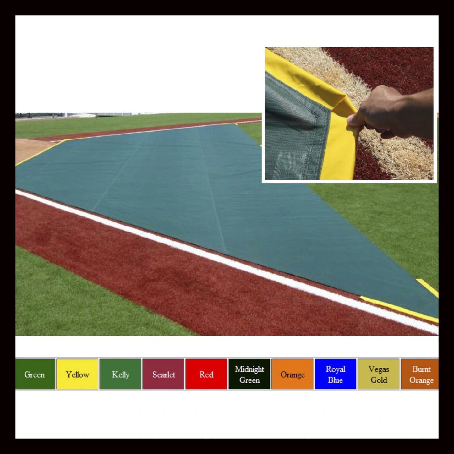 Wind Weighted Infield Protector