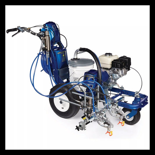 Graco LineLazer V 5900 HP Automatic Series Gas Airless Line Striper, 1 Auto Gun, 1 Manual Gun